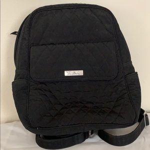 Vera Bradley Black Quilted Backpack